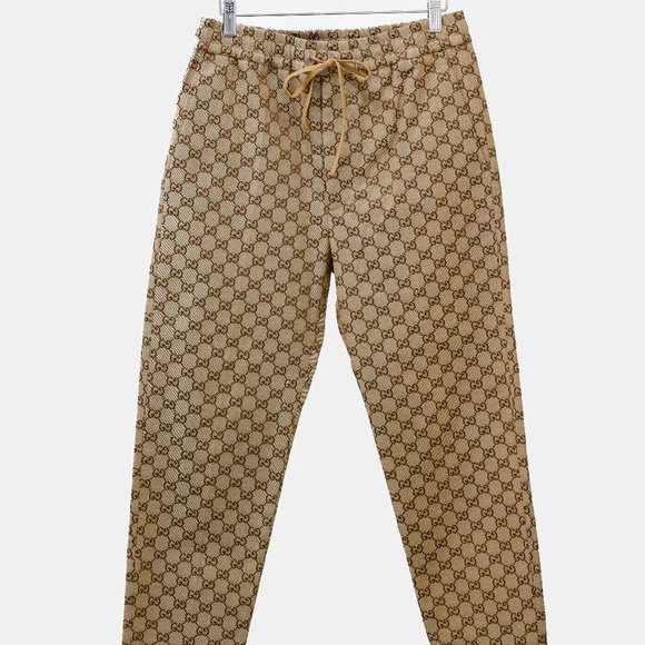 Gucci - Beige Monogram Jacquard - Joggers - Picture 3 of 13